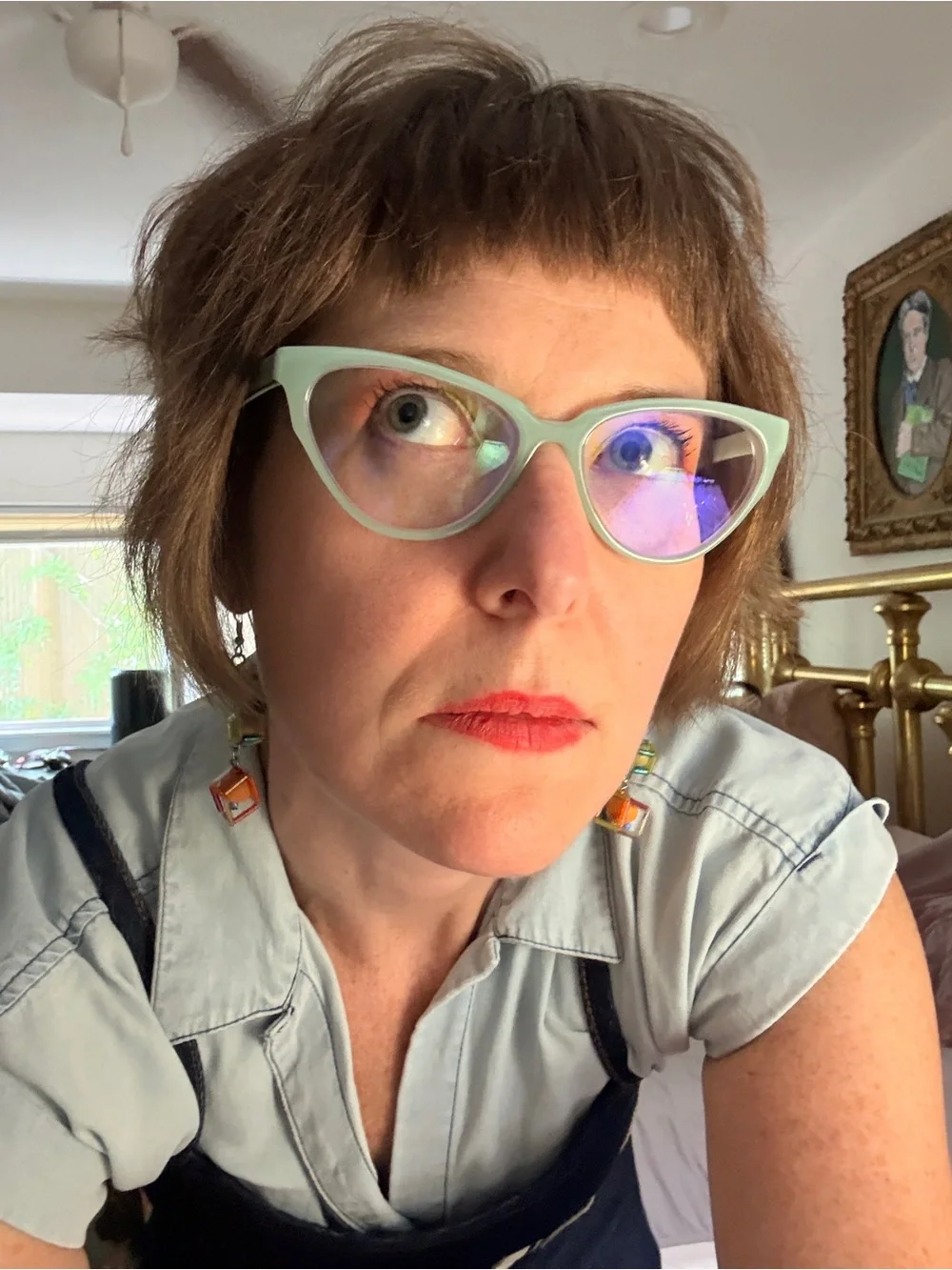 Mint Cat-Eye Women's SEE Eyewear Eyeglass Frames 54-16-140